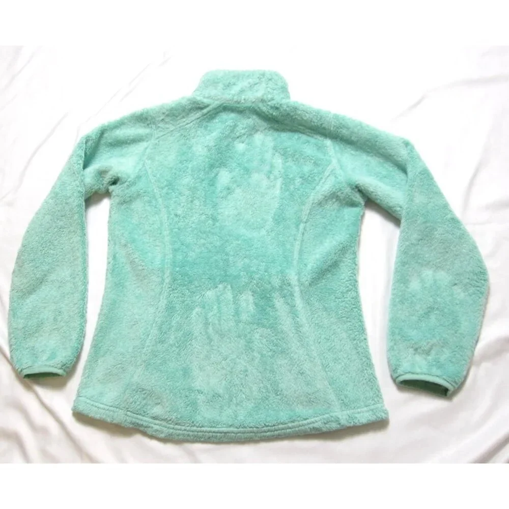 The North Face Osito Girls Fleece Jacket Gorpcore Granola Zip Sz M 10/12 (WB536)